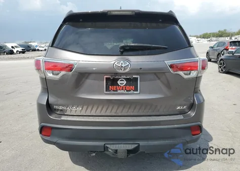 2016 Toyota Highlander Xle from USA, damaged, VIN 5TDKKRFH7GS157326